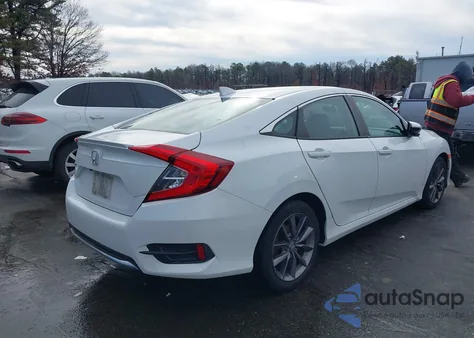 2020 Honda Civic Ex-L из США, поврежденный, VIN 19XFC1F70LE205292